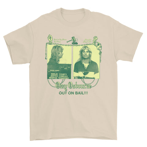 Out On Bail T-Shirt (Sand)